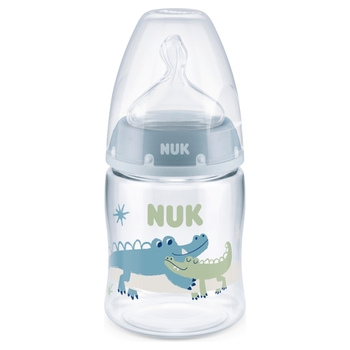 NUK First Choice Flasche 150 ml mit Temperaturanzeige sortiert