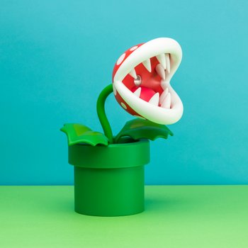 Nintendo Super Mario Lampe Piranha-Pflanze