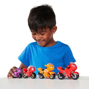 Ricky Zoom Toy Motorcycle with Light and Sounds 8 Sounds and Phrases  w/Batteries