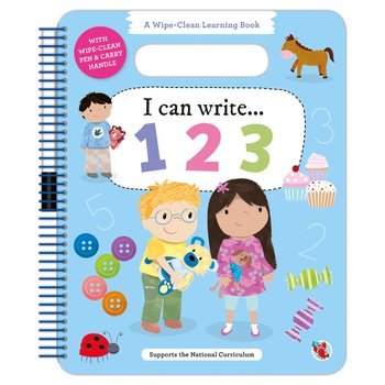 Wipe-Clean Learning Book I Can Write 123 with Marker