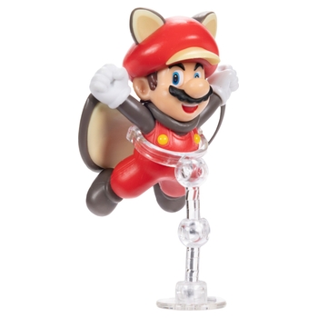 Nintendo Super Mario Action Figure Flying Squirrel Mario 6cm