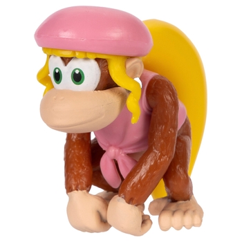 Nintendo Super Mario Donkey Kong Action Figure Dixie Kong 6cm