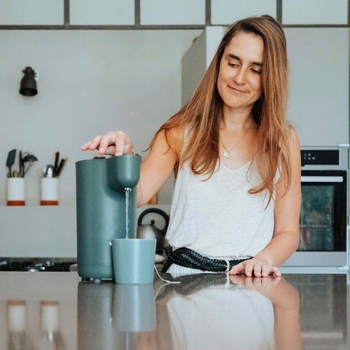 Babymoov Flaschenzubereiter Milky Now mit Heißwasserspender