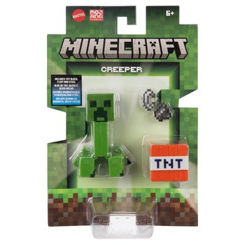 Minecraft Action Figure Creeper with TNT Block 8cm