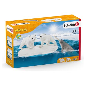 Figurine Schleich Ours Polaire – 12,2 X 5,7 X 7,2 Cm – Dès 3 Ans – Peinte à La Main – Wild Life Collection
