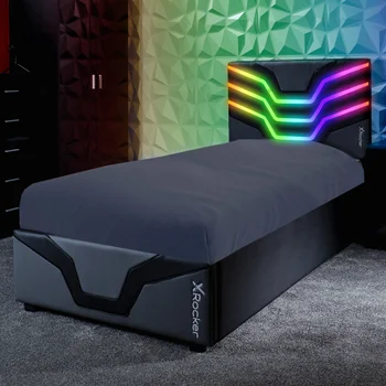 X Rocker Cosmos RGB LED Gaming Bed