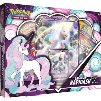 Pokémon Trading Card Game: Galarian Rapidash V Box