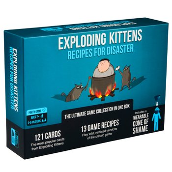 Exploding Kittens Recipes for Disaster Card Game