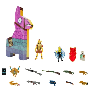 Fortnite Lot de 12 jouets authentiques avec tampon, boîte de luxe
