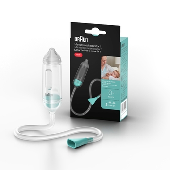 BRAUN manueller Nasensauger für Babys