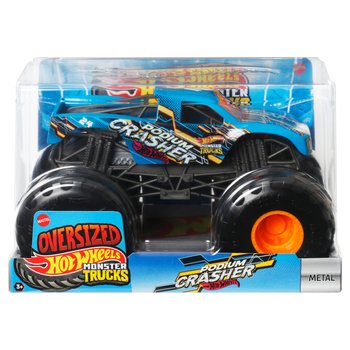 Hot Wheels Monster Trucks Diecast Cars Podium Crasher 1:24 Scale