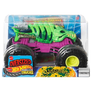 Hot Wheels Monster Trucks Diecast Cars Skelesaurus 1:24 Scale