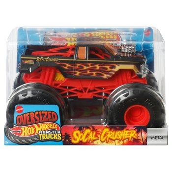Hot Wheels Monster Trucks Diecast Car Oversized SoCal Crusher 1:24 Scale