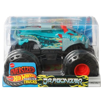 Hot Wheels Monster Trucks Diecast Car Oversized Dragonizer 1:24 Scale