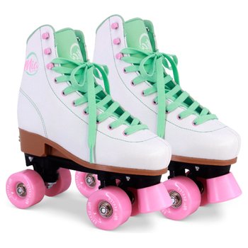 CYGJLYZ Verstellbare Roller Skates Quad Kinder zweireihig 4 Räder Rollerskates Rollerblades for Anfänger Kleinkinder Kinder Jungen Mädchen Schlittschuh Geburtstagsgeschenk 