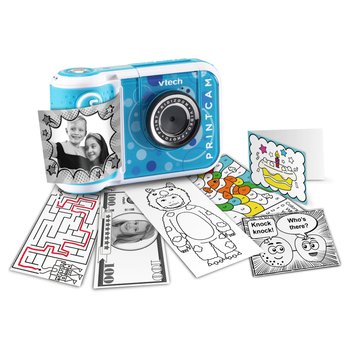 VTech Kinderkamera KidiZoom Print Cam Sofortbildkamera blau