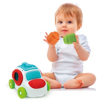 Clementoni 61514 Baby Robot Toy for Toddlers-Ages 12 Months Plus, Multi  Coloured