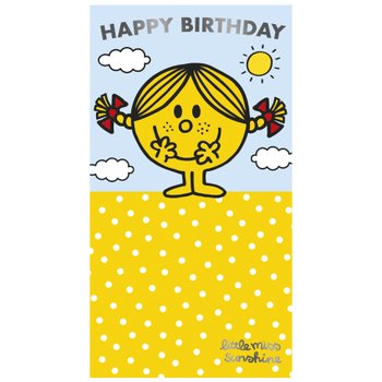 Little Miss Sunshine Birthday Card