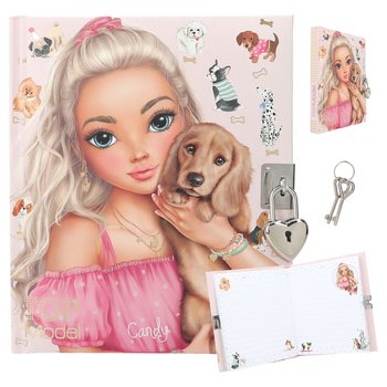TOPModel Tagebuch mit Schloss Doggy
