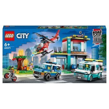 LEGO 60374 City Le Camion Dâ€™Intervention des Pompiers & 60386 City Le  Camion de Recyclage, Jouet pour Un Mode de Vie Durable, Camion-Poubelle  avec 3