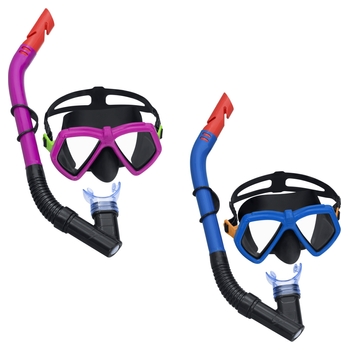 Bestway Snorkelset Dominator met Duikbril en Snorkel voor Kinderen assorti
