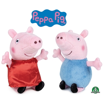 Peluche Peppa Pig Georges 20 Cm Cochon Garcon à Prix Carrefour