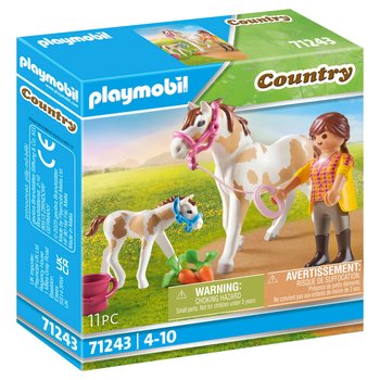 Playmobil country voiture et van pour poney-44pcs-4-10ans – Orca
