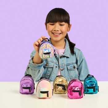 Cefa toys Real Littles Basic Backpacks Clear
