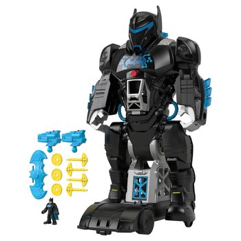 Imaginext DC Super Friends Spielset Bat-Bot mit Licht & Sound und Batman Figur
