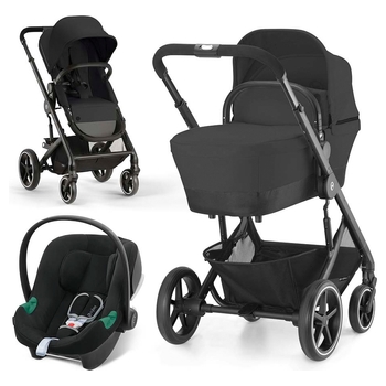 CYBEX 3-in-1 Kinderwagen Balios S All in One Combiwagen Black zwart