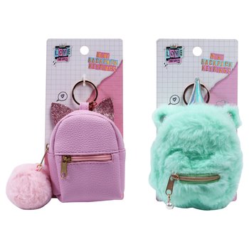 Love the Look Mini Back Pack Keyrings Assortment