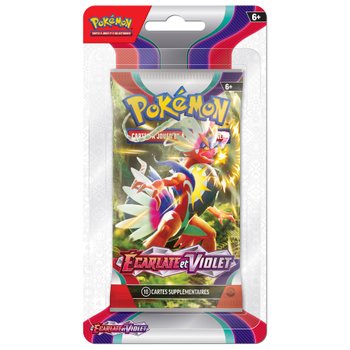 Pokemon Pack cahier range - carte et 4 boosters extension Ecarlate et  Violet 151