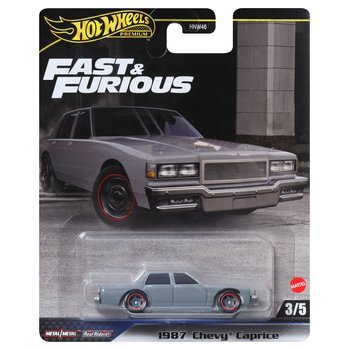 Hot Wheels Premium Fast & Furious Diecast Cars 1987 Chevy Caprice 1:64 Scale