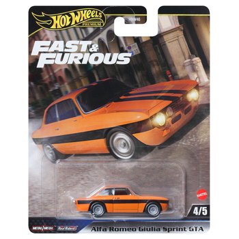 Hot Wheels Premium Fast & Furious Car Alfa Romeo Giulia Sprint GTA 1:64