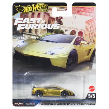 Hot Wheels Fast & Furious Diecast Car Lamborghini Gallardo LP 570-4 Superleggera 1:64 Scale