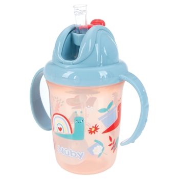 Nuby Flip 'N' Sip 240ml Sippy Cup Assortment