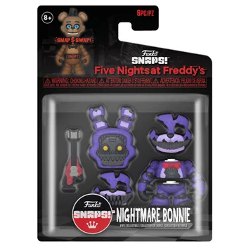  Funko 5 Articulated Action Figure: Five Nights at Freddy's ( FNAF) - Bonnie The Rabbit - Collectible - Gift Idea - Official Merchandise  - for Boys, Girls, Kids & Adults - Video