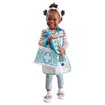 VTech Verzorg & Leer Dokterset met Geluid en Spreekfunctie