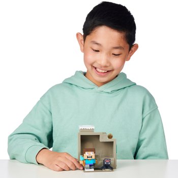 Petite figurine Trésor X Minecraft Portail du Nether Modèle aléatoire -  Figurine pour enfant - Achat & prix