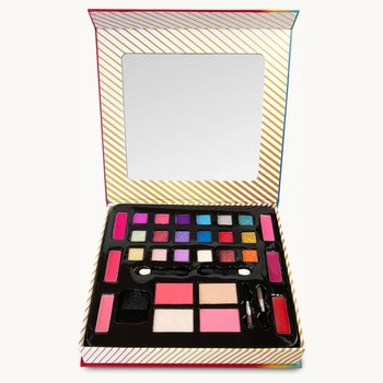 Makeup Kits for Teens - 2-Tier Love Make Up Gift Set and Eyeshadow Palette  for Teen Girls and Juniors -Variety Shade Array - Full Starter Kit for