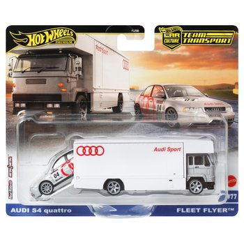 Hot Wheels Premium Team Transport Audi S4 quattro & Fleet Flyer 2 Pack
