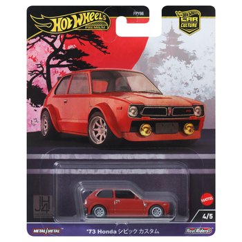 Hot Wheels Premium Car Culture Auto '73 Honda Civic Custom 1:64
