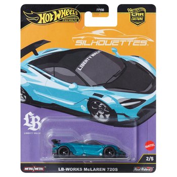 Hot Wheels Premium Car Culture Silhouettes LB-Works McLaren 720S 1:64 Scale with Chase Car