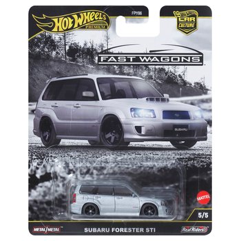 Hot Wheels Premium Car Culture Fast Wagons Subaru Forester STI 1:64 Scale