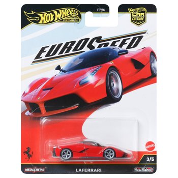 Hot Wheels Premium Car Culture Eurospeed 1:64 LaFerrari Diecast Car
