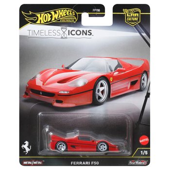 Hot Wheels Premium Car Culture Timeless Icons Diecast Car Ferrari F50 1:64 Scale