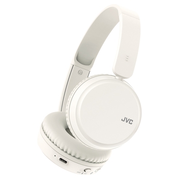 JVC Wireless Bluetooth On-Ear Headphones White