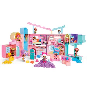 L.O.L. Surprise! OMG Fashion House Playset with 85+ Surprises, Made from Real Wood