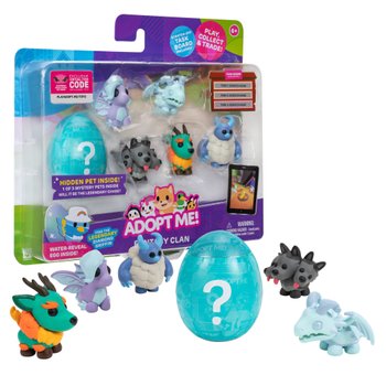 Adopt Me! Pets Multipack Animal Life - Hidden Pet - Top Online Game,  Exclusive Virtual Item Code Included - Fun Collectible Toys for Kids  Featuring