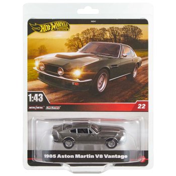 Hot Wheels Premium Diecast Cars 1985 Aston Martin V8 Vantage 1:43 Scale